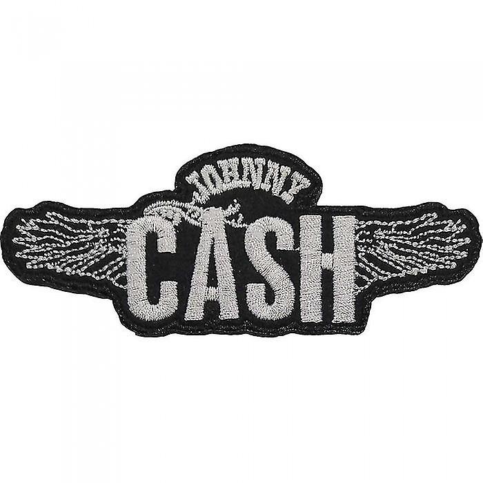 Johnny Cash Wings Iron On Patch