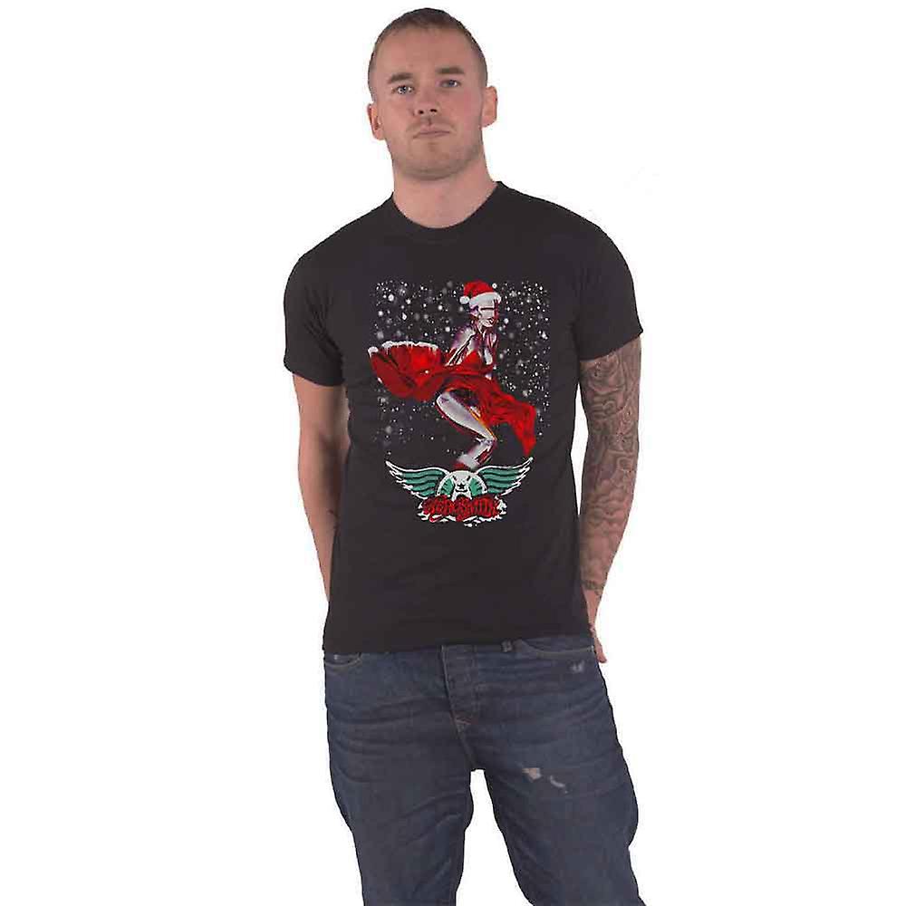 Aerosmith Robo Santa T Shirt