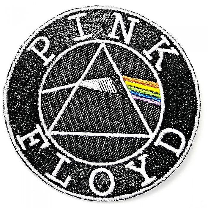 Pink Floyd Logo Circle Iron On Patch