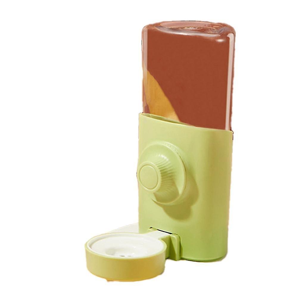Rabbit Water Dispenser Automatic -capacity Siphon Feeding Pet For Guinea Pig (green)