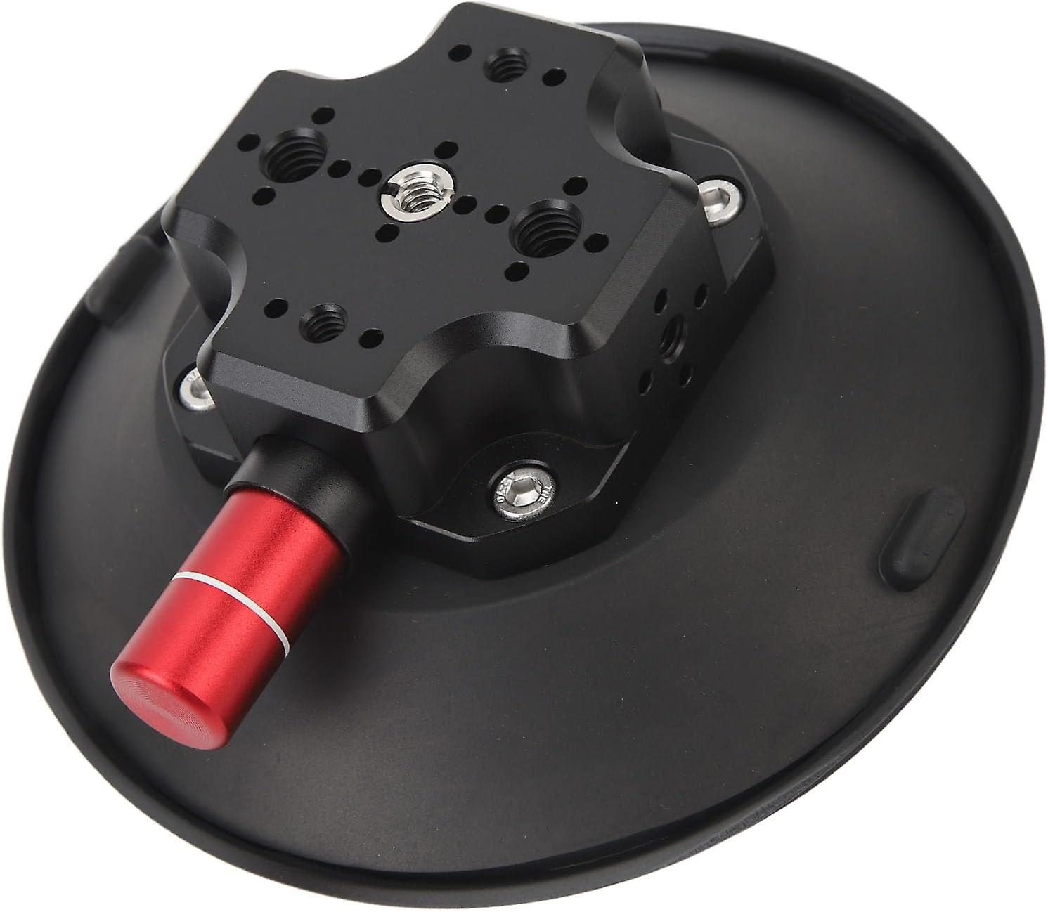 Dilwe Suction Cup Camera Holder for Windshield Dashboard, Universal Quick Release Vacuum Suction Cup