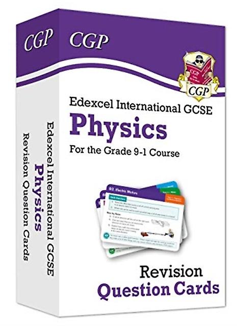 Edexcel International Gcse Physics Revision Question Cards by CGP Books Paperback Book