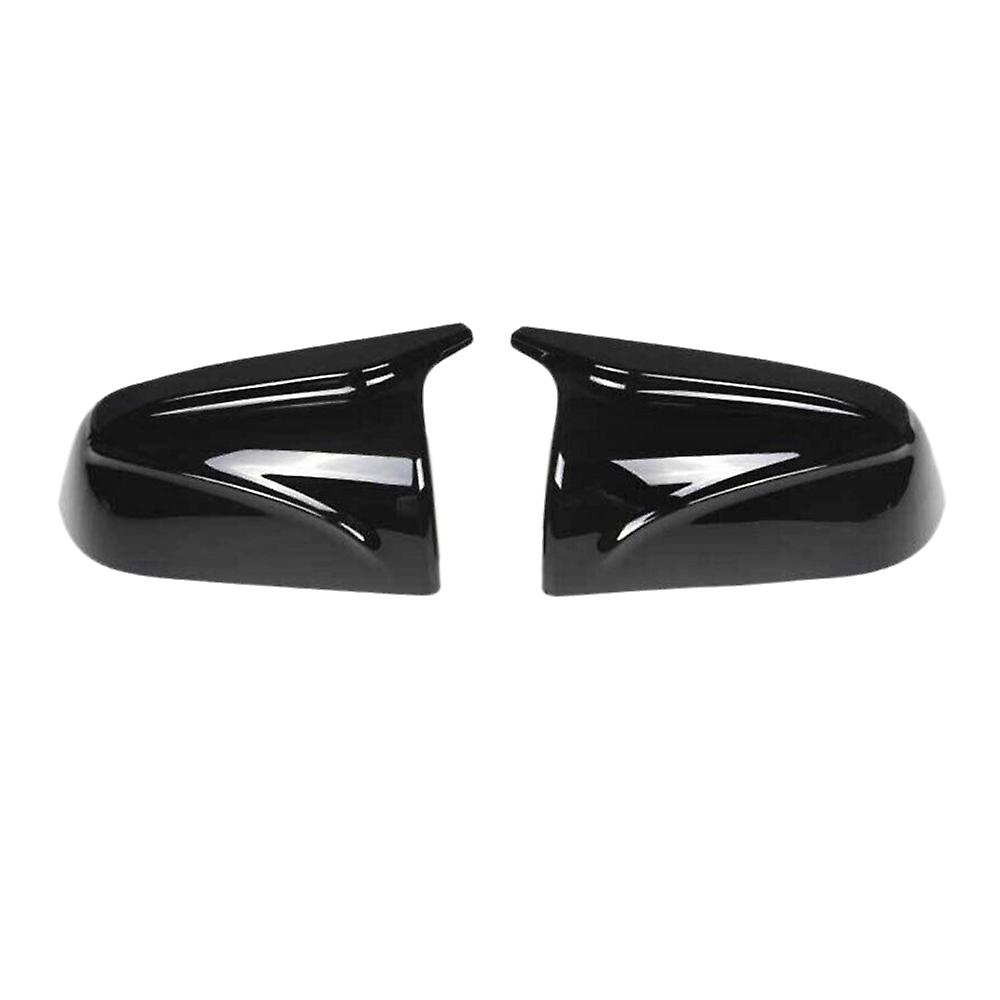 Rearview Mirror Cover Bright Black for Model 3 2017-2021