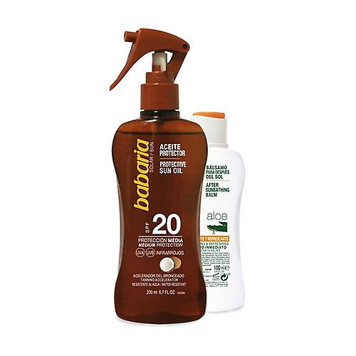 Sunscreen Cocoa Oil SPF 20 + After Sun 200 + 100 ml