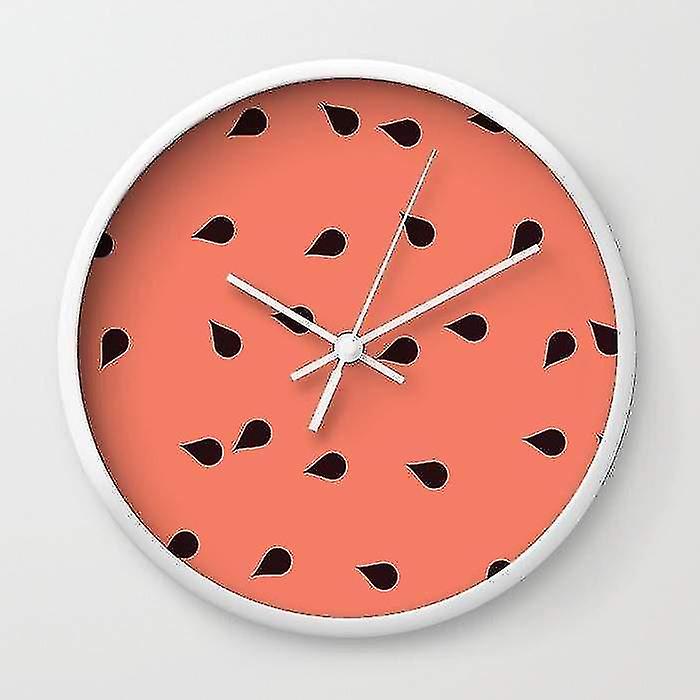 Scattered Watermelon - Wall Clock