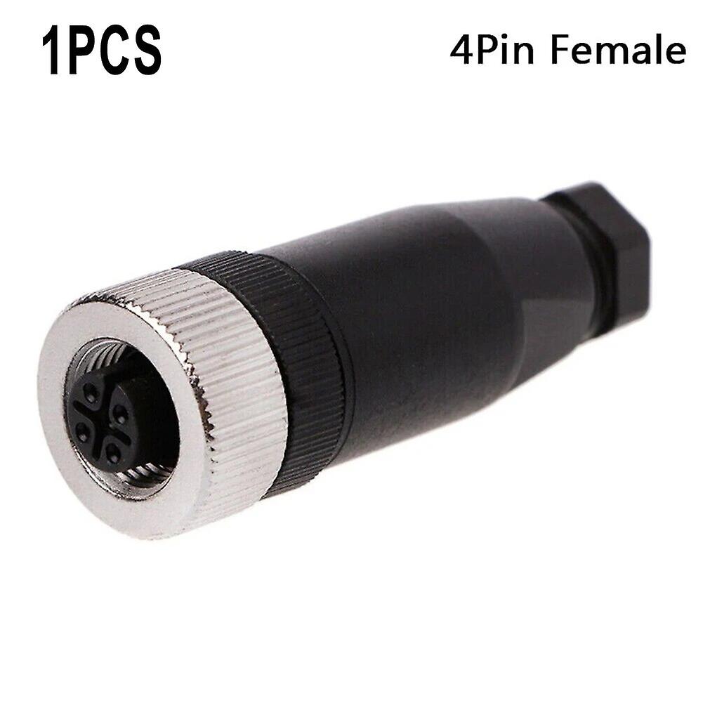 1 Pc Sensor Connector M12 3/4/5/8 Pin Male/Female Right Angle Jack DSJY Thread Connector Screw Sensor Connectors~1738