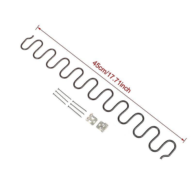 交換用ソファチェアスプリング、クリップ付き家具スプリング、45cm 50cm 60cm 65cm 70cmロングリソート