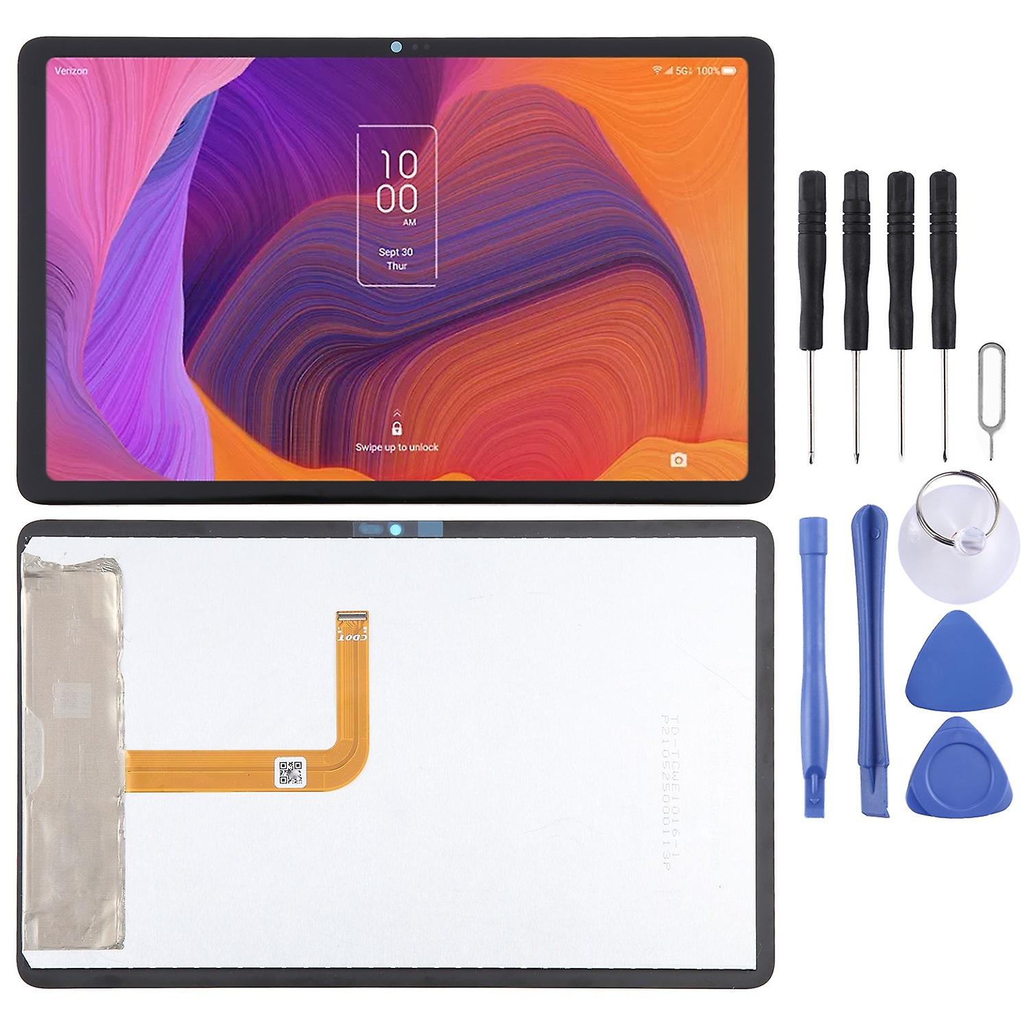LCD-skärm med digitizer full montering för TCL Tab Pro 5G 9198S