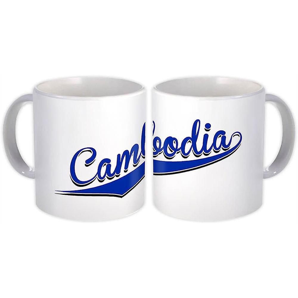 Gift Mug: Cambodia Flag