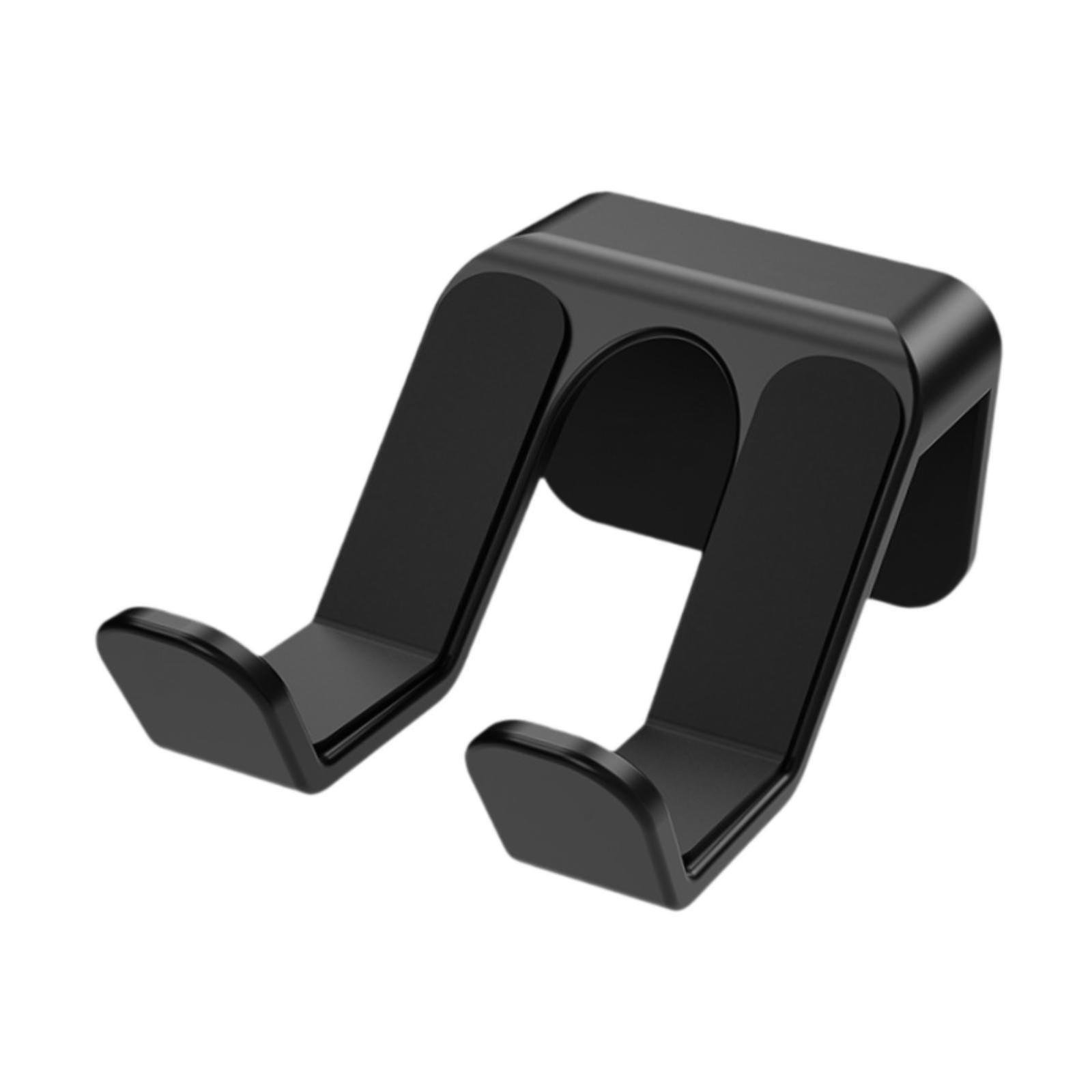 Wall Mount Game Controller Holder Easy to Install Sturdy Headset Hook Hanger Black