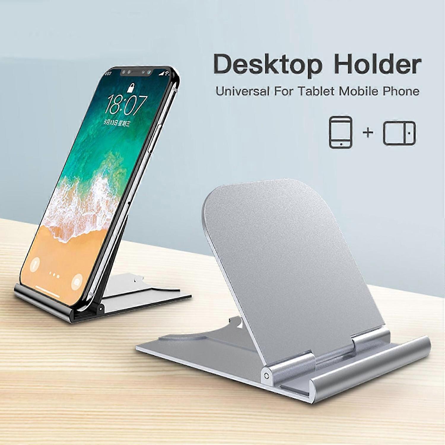 Universal Portable Adjustable Mobile Phone Tablet Holder Stand Desktop Bracket