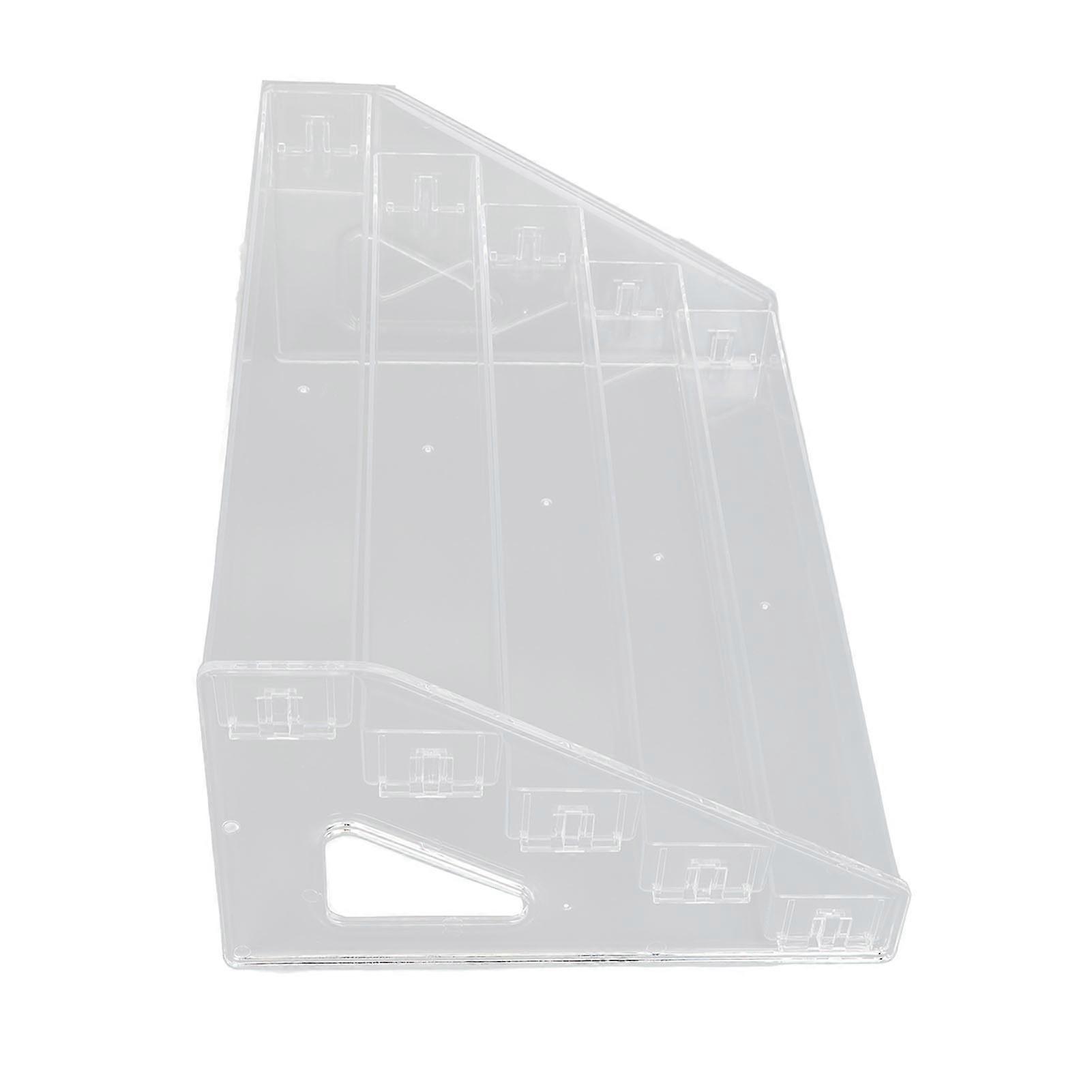 5 Layer Nail Polish Holder Rack Transparent Lipstick Display Staircase Eyeshadow Palette Organize