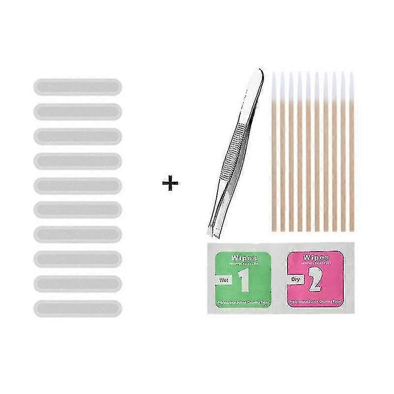 Decorative Stickers 10pc Universal Mobile Phone Dust Proof Sticker Set