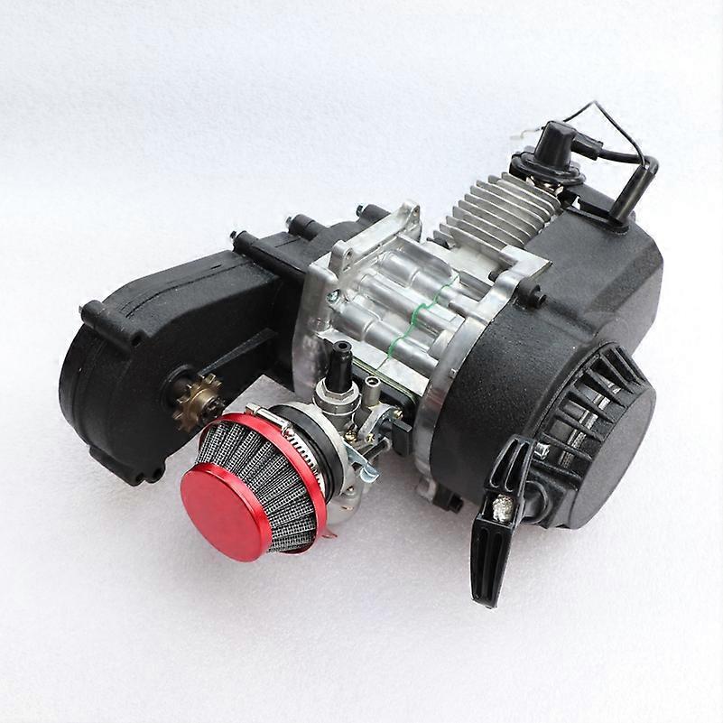 49cc 47cc Motorcycle Complete Engine for 2-Stroke Pull Start W/Transmission Mini Dirt Bike