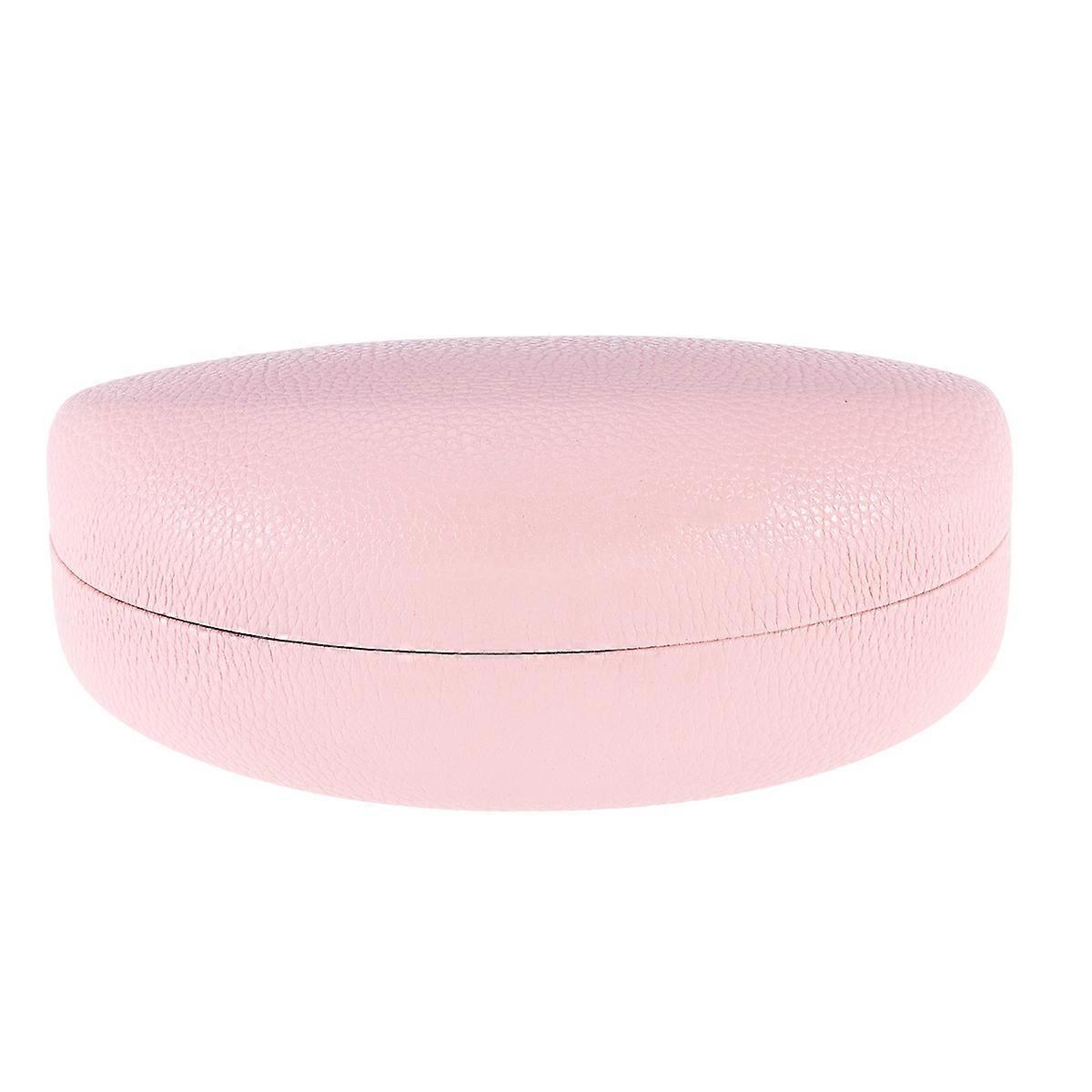 Hard Shell Sunglasses Case Classic Extra Large Case for Oversized Sunglasses and Eyeglasses (Pink)