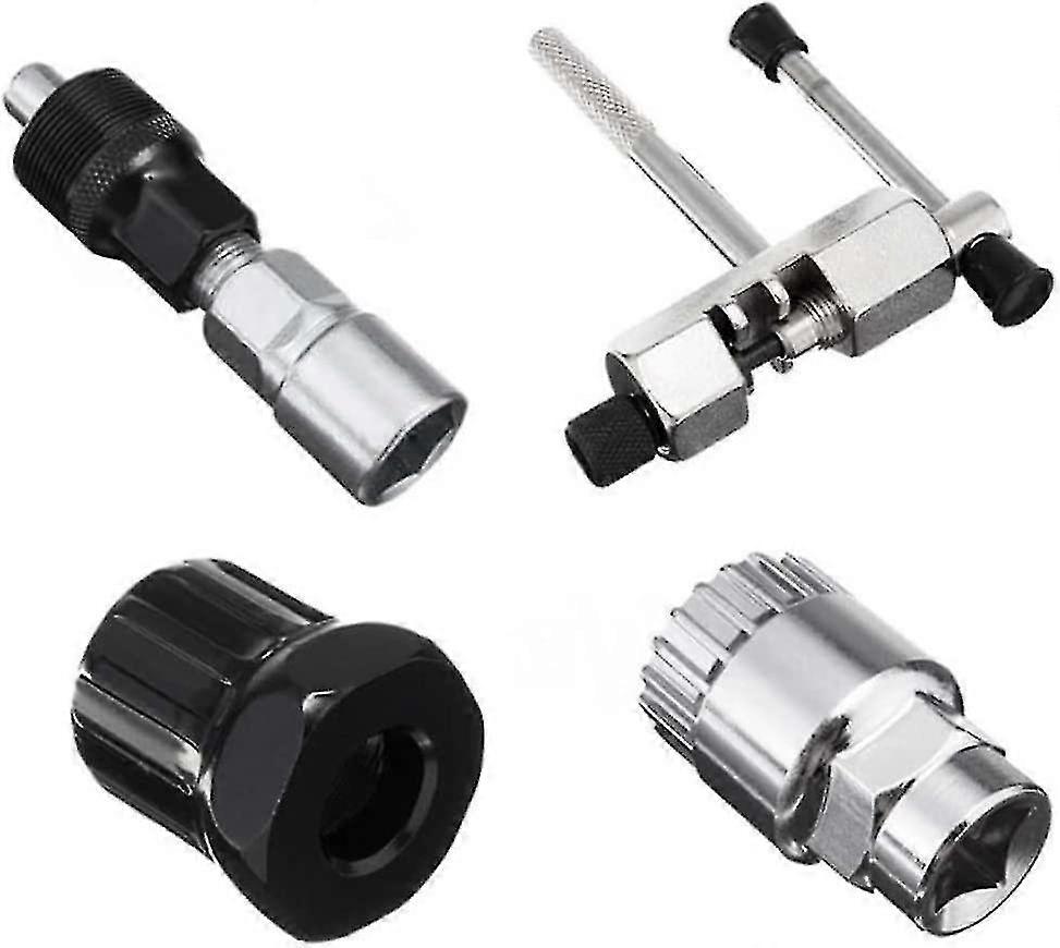 Cykelreparationsverktyg, kassettborttagning Vevdragare Set Cykelfixering Mountain Bottom Bracket