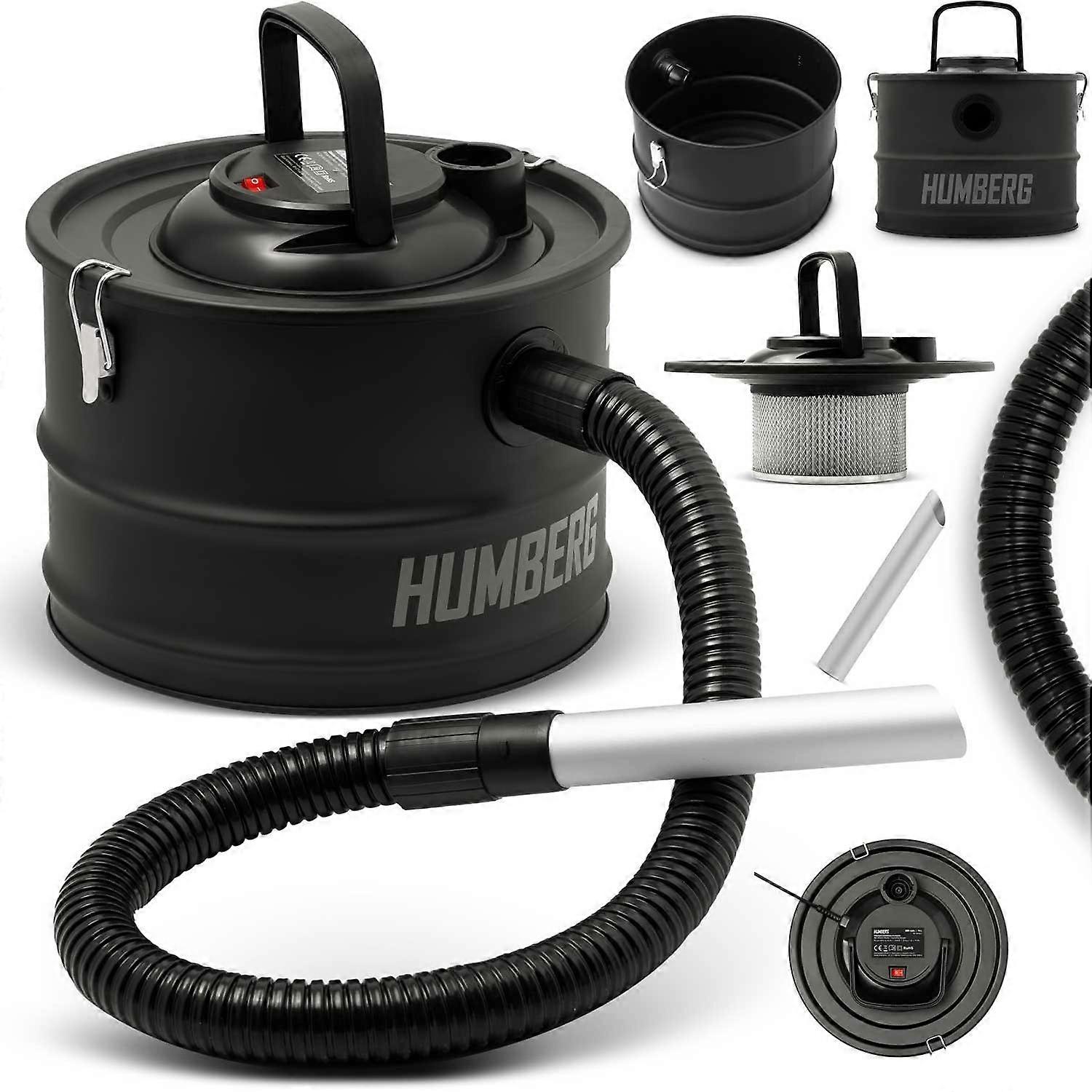 Odkurzacz do popiołu do kominka 15L 1200W HM-404