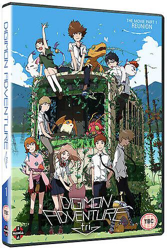 Digimon Adventure Tri The Movie Part 1 - Reunion DVD (2017) Keitaro Motonaga - Region 2