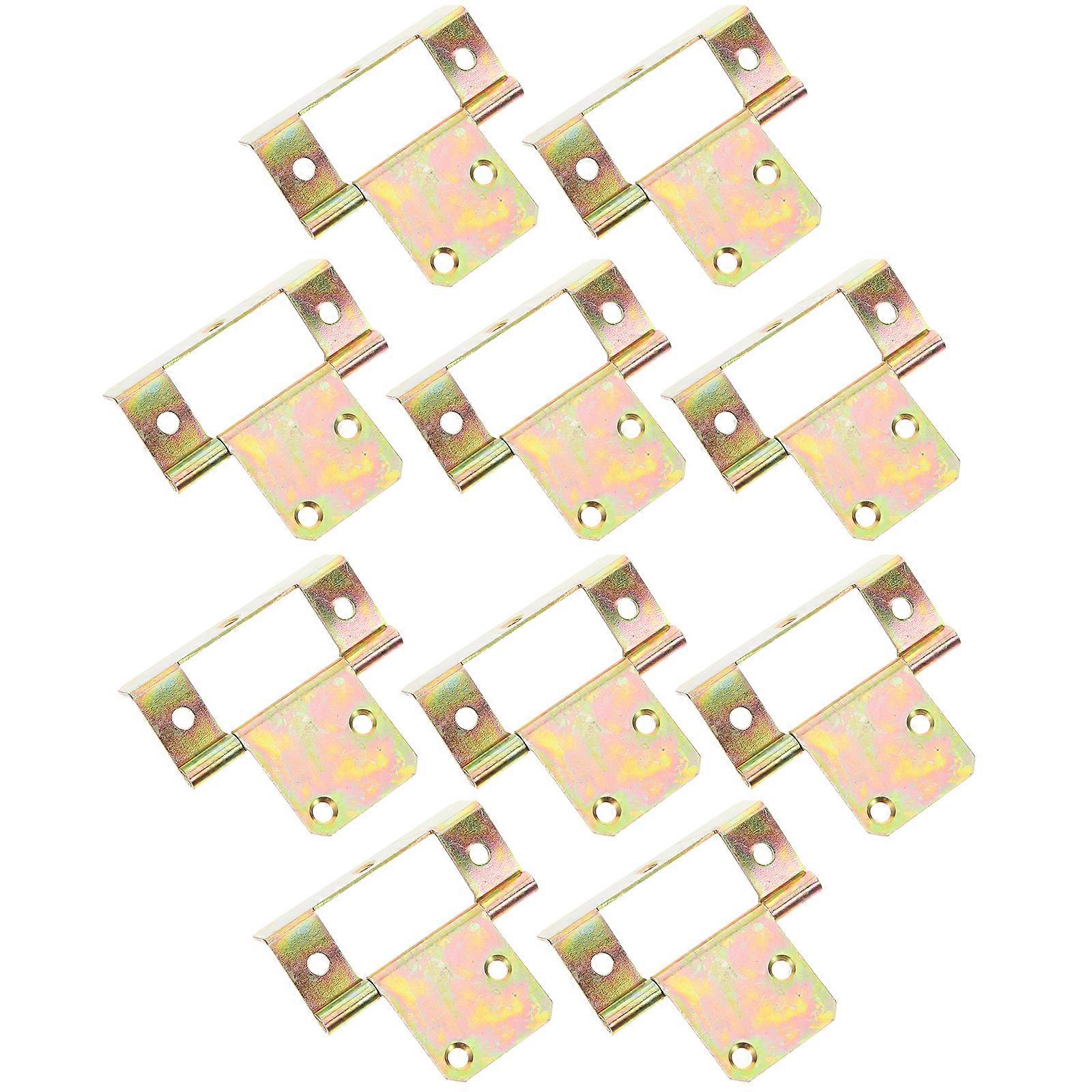 10pcs Cabinet Hinge Shutter Hinge Heavy Duty Hinge Antique Hinge Flush Door Butt Hinge