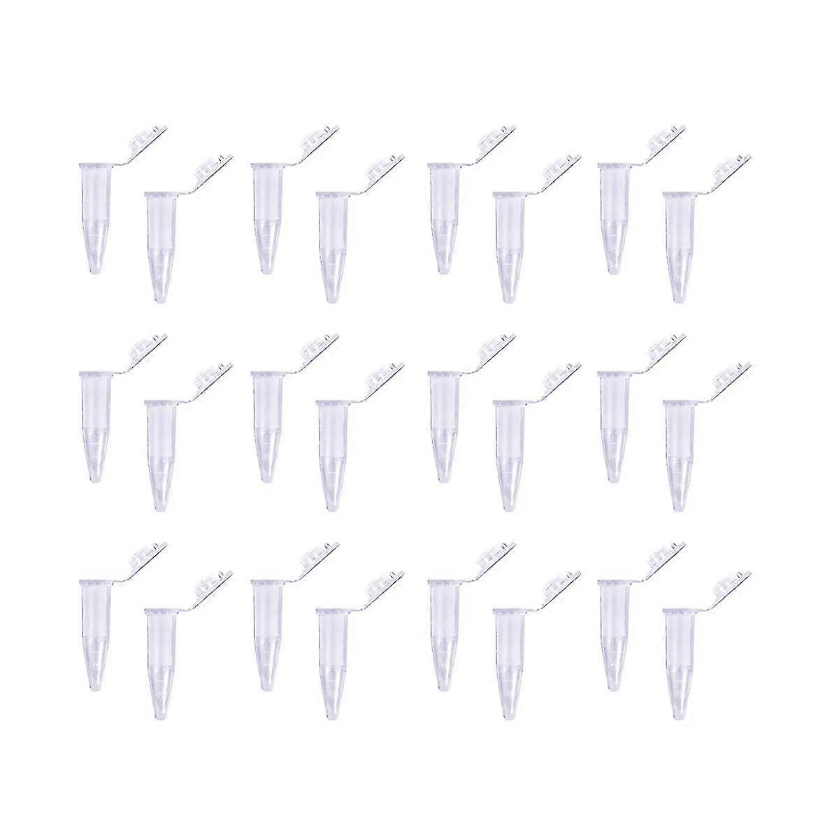 500 قطعة أنبوب PCR مع غطاء مسطح ، أنبوب طرد مركزي دقيق 1.5 مل ، أنبوب تفاعل PCR جيد