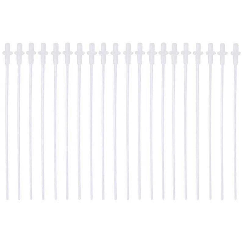 20 Sets Of Artificial Insemination Rod Test Tube Disposable Pollination Pipette Breeding Catheter D