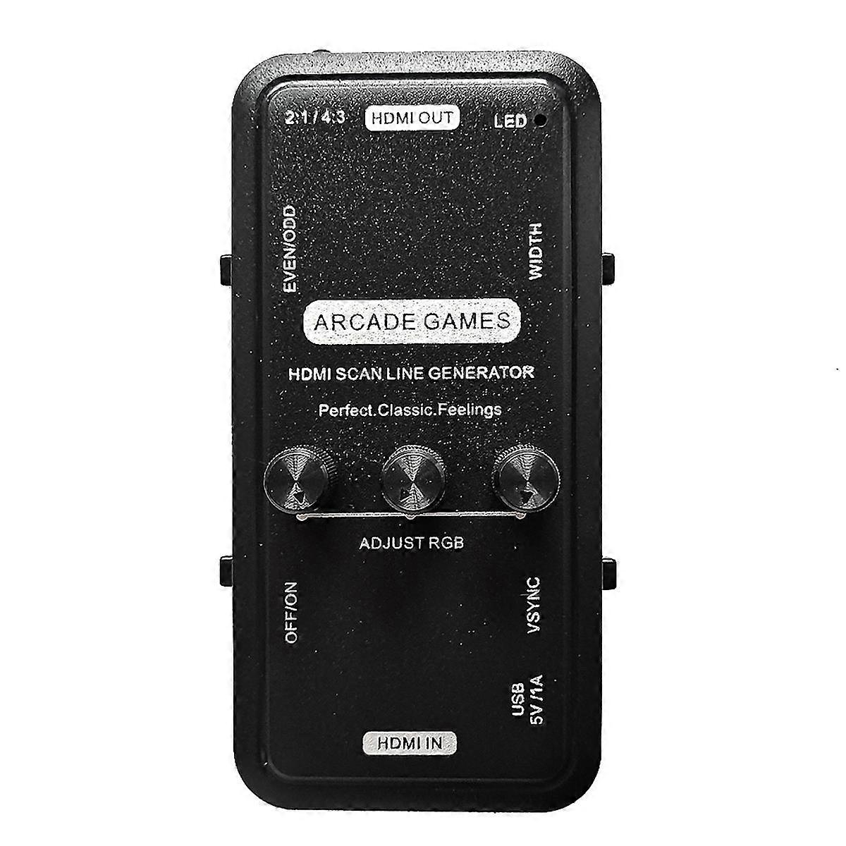 -Compatible Scanline Generator Scanner Controller Arcade Games Mame Emulators Arcades For Machine