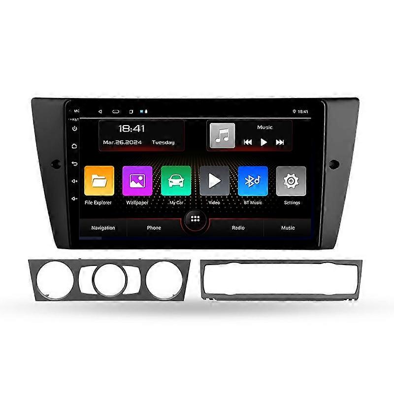 Autoradiosoitin BMW 3-sarjaan E90 E91 E92 E93 2006-2012 Video WIFI Navigation GPS