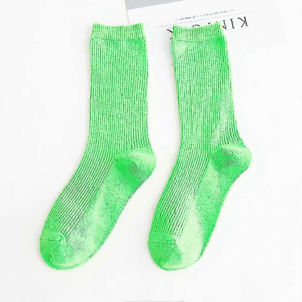 Colorful Socks Thin Cotton Socks Soft Breathable High Elastic Sock For Adult Child