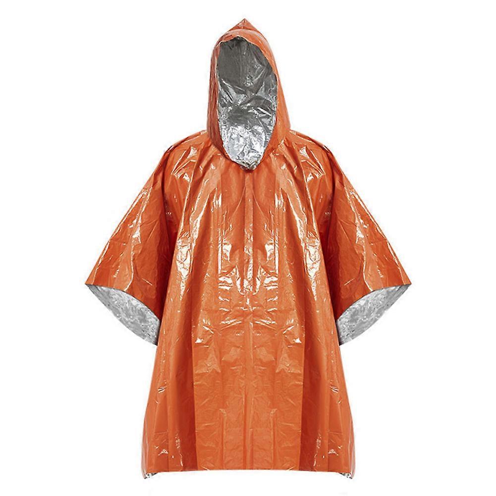 Outdoors Emergency Raincoat Tear-resistant Waterproof Rainsuit for Camping Hiking