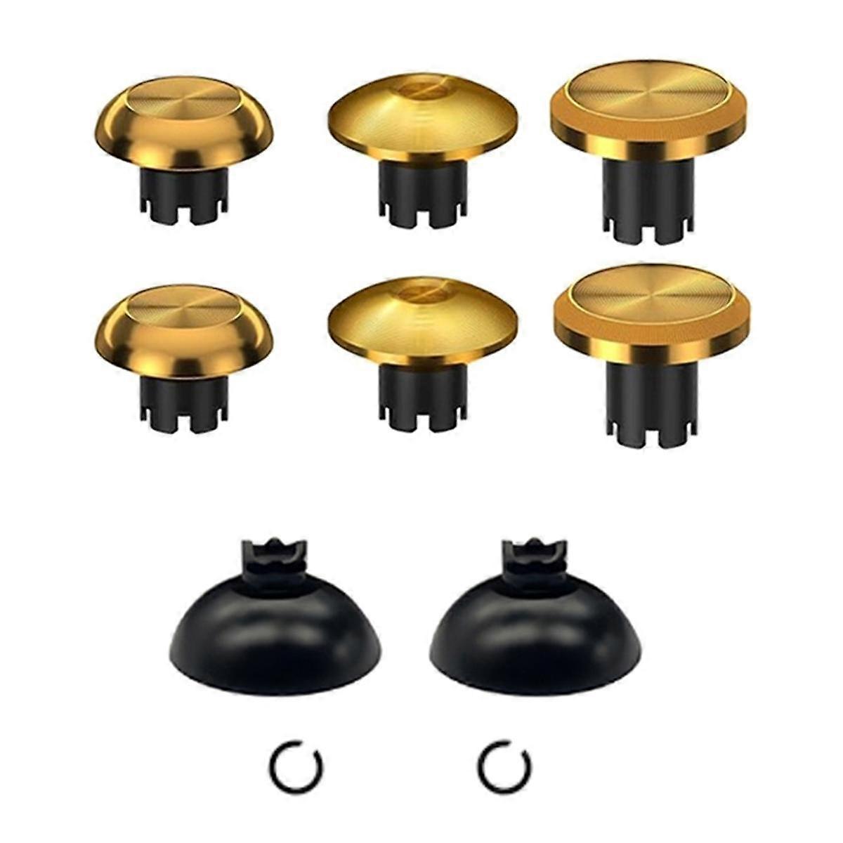 Thumbsticks for SWITCH PRO////EDGE Controller, Analog Stick Joystick Thumbstick Golden