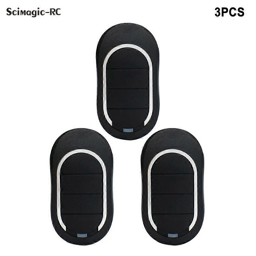 3PCS Alutech T-4N Replacement  Remote Control for Garage Door 433.92MHz Rolling Code Clone Duplicator Handle Transmitter