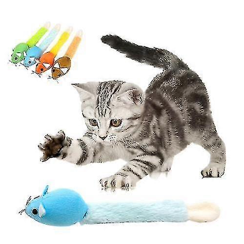 Plush Mouse With A Fluffy Large Tail