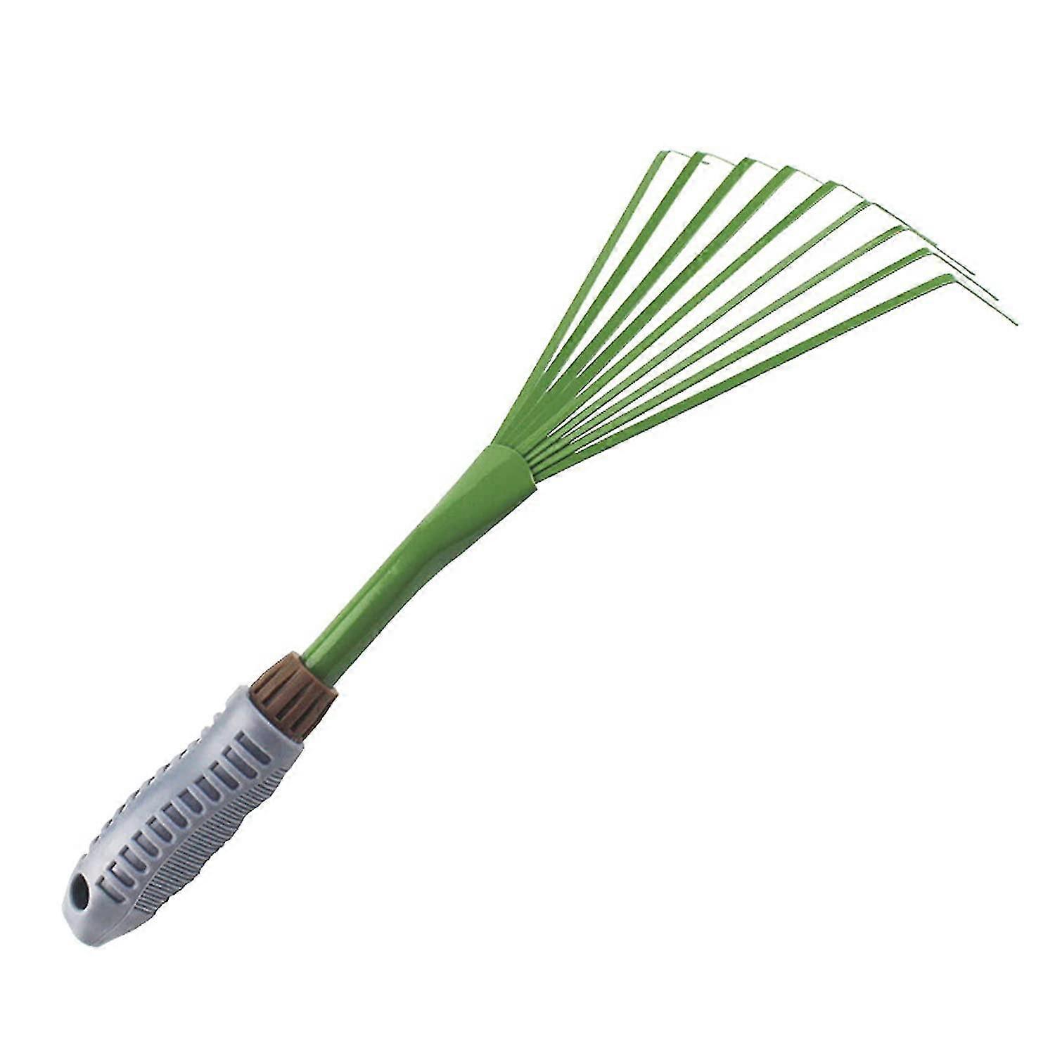 Grass Rake Lawn Broom Leaf Broom Nine Teeth Handy Rake Teeth Grass Debris Rake Lawn Large Grass Rake Mini Garden Rake With Handle For Lawn