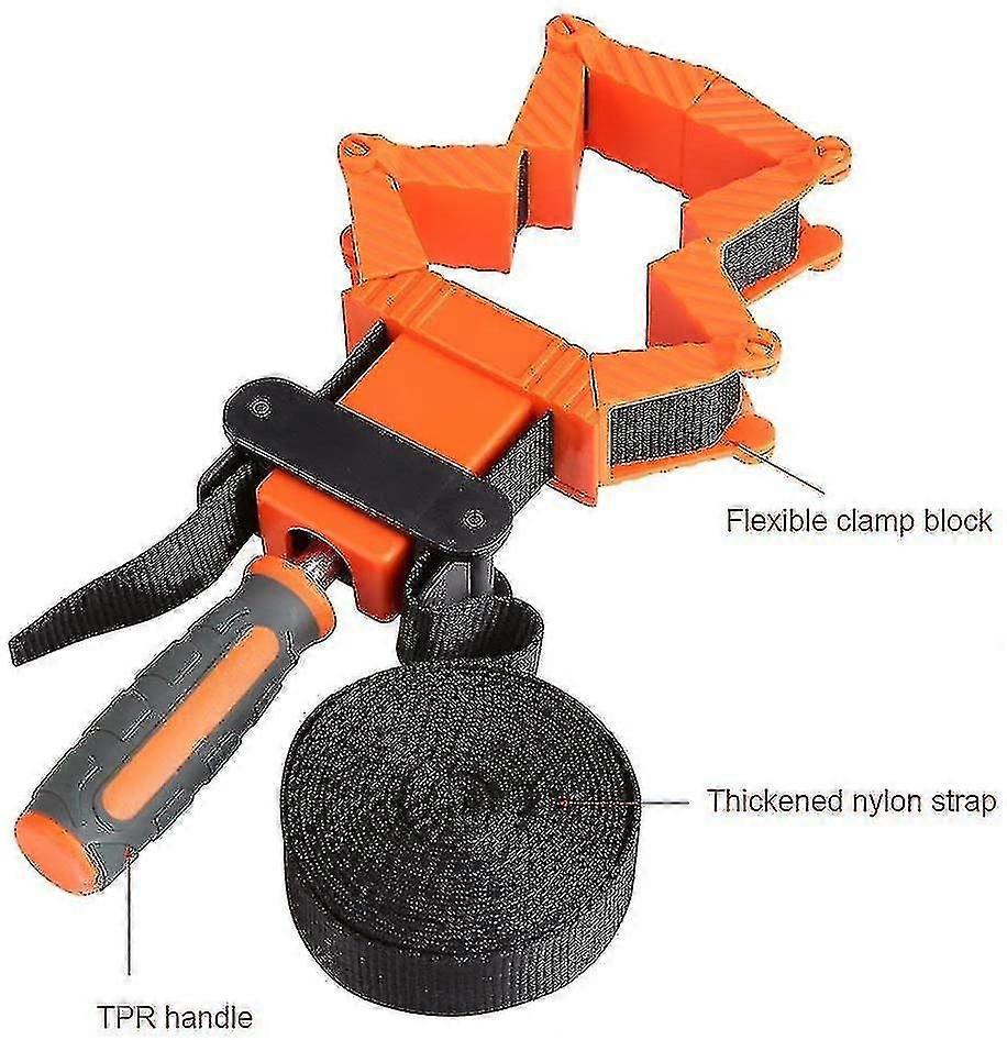 Hose Strap Adjustable Hose Clamp Multifunctional, 4m