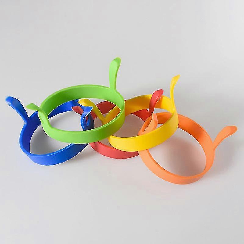 6 Stck Spiegeleiform Rund, Egg Ring Set Silikonform