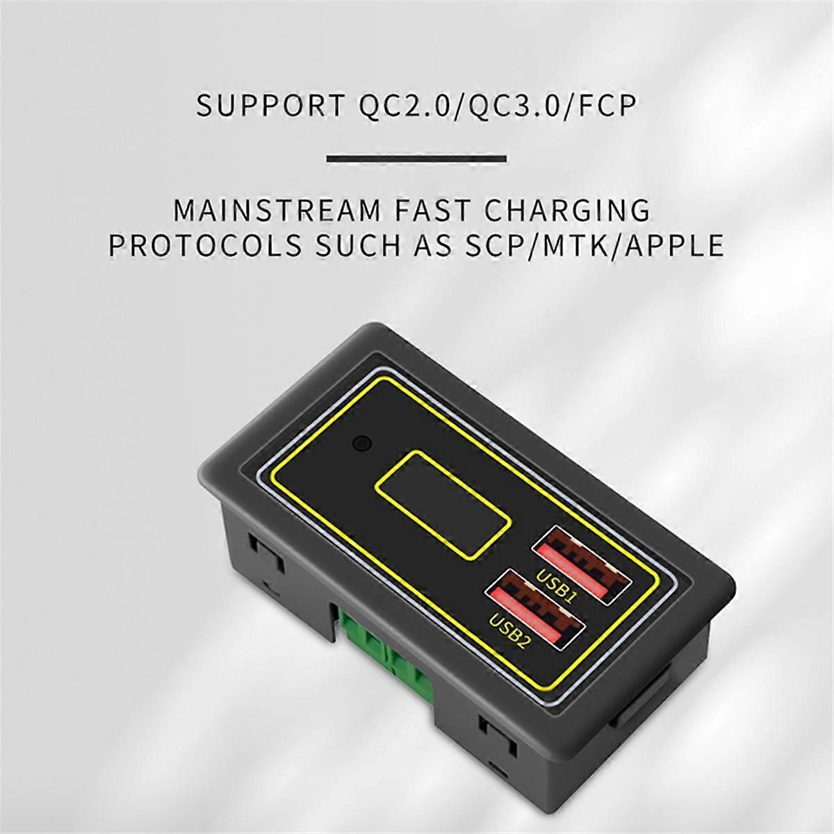 Car Battery Battery Voltage and Power Display Battery Power Measurement Voltage Measurement Module