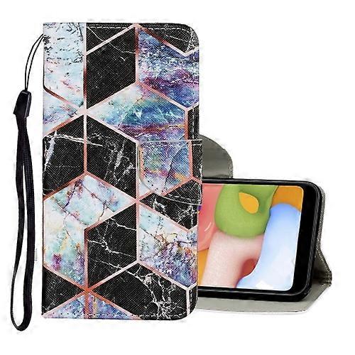 For Huawei P40 Lite Coloured Drawing Pattern Horizontal Flip PU Leather Phone Case