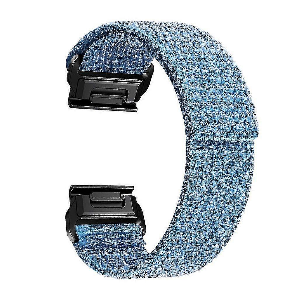 Slinx For Garmin Tactix 7 Pro/fenix 7x/fenix 6x Pro 26mm Nylon Watch Band Wrist Strap Replacement