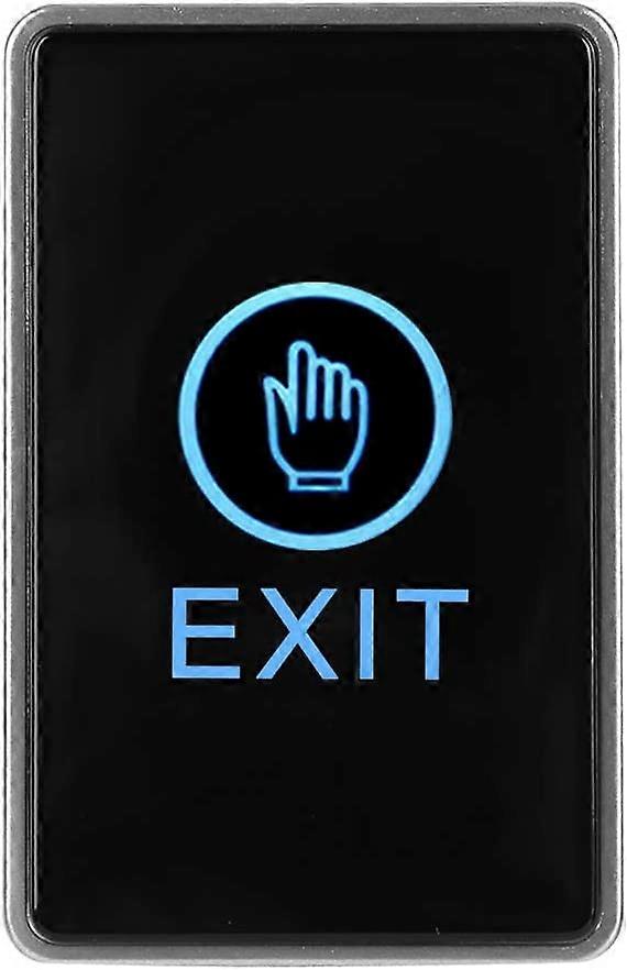 Touch Sensor Door Exit Release Button Switch LED Light,Touch Sensor Pannel for for Access Control System, Entrance and Exit Switch
