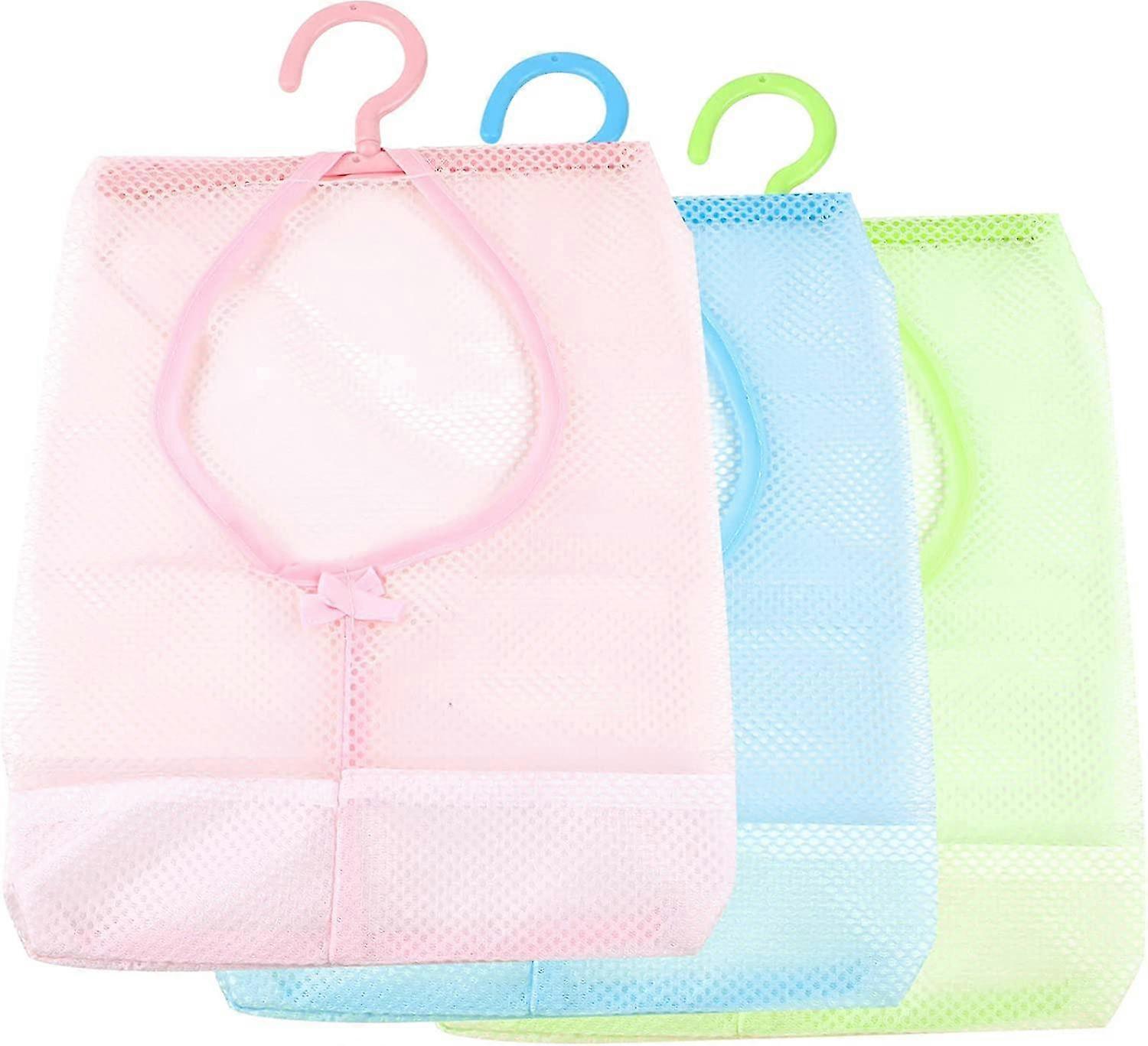 Mesh Peg Bag, Peg Bag For Washing Line With Hanger, Mutifunctional Clothes Peg Bag, Double Stitched Peg Bags With 360 Rotation Hanger For Bedroom, Ba