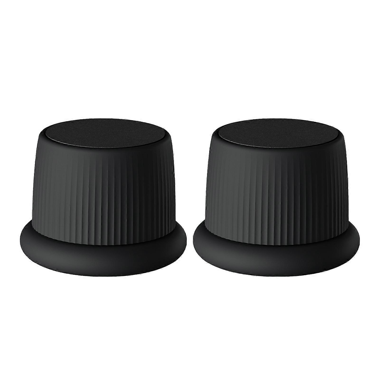 2Pcs Furniture Foot Pads Easy to Install Non-Slip Adjustable Flexible Rotation Footrest Convenient Height Increase Solution