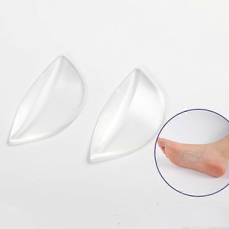 2 Pairs Silicone Gel Arch Support Foot Triangular Arch Pad Wedge Shoe Insert