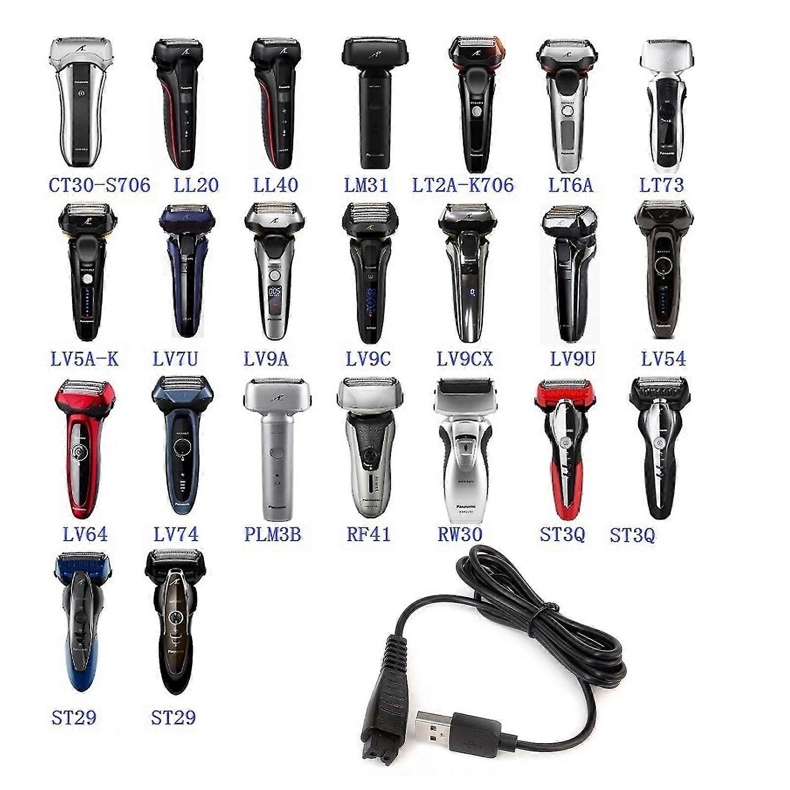 USB Charger For Panasonic RE7-87 acr3 acr4 acr5 series Shaver for Razor Charger