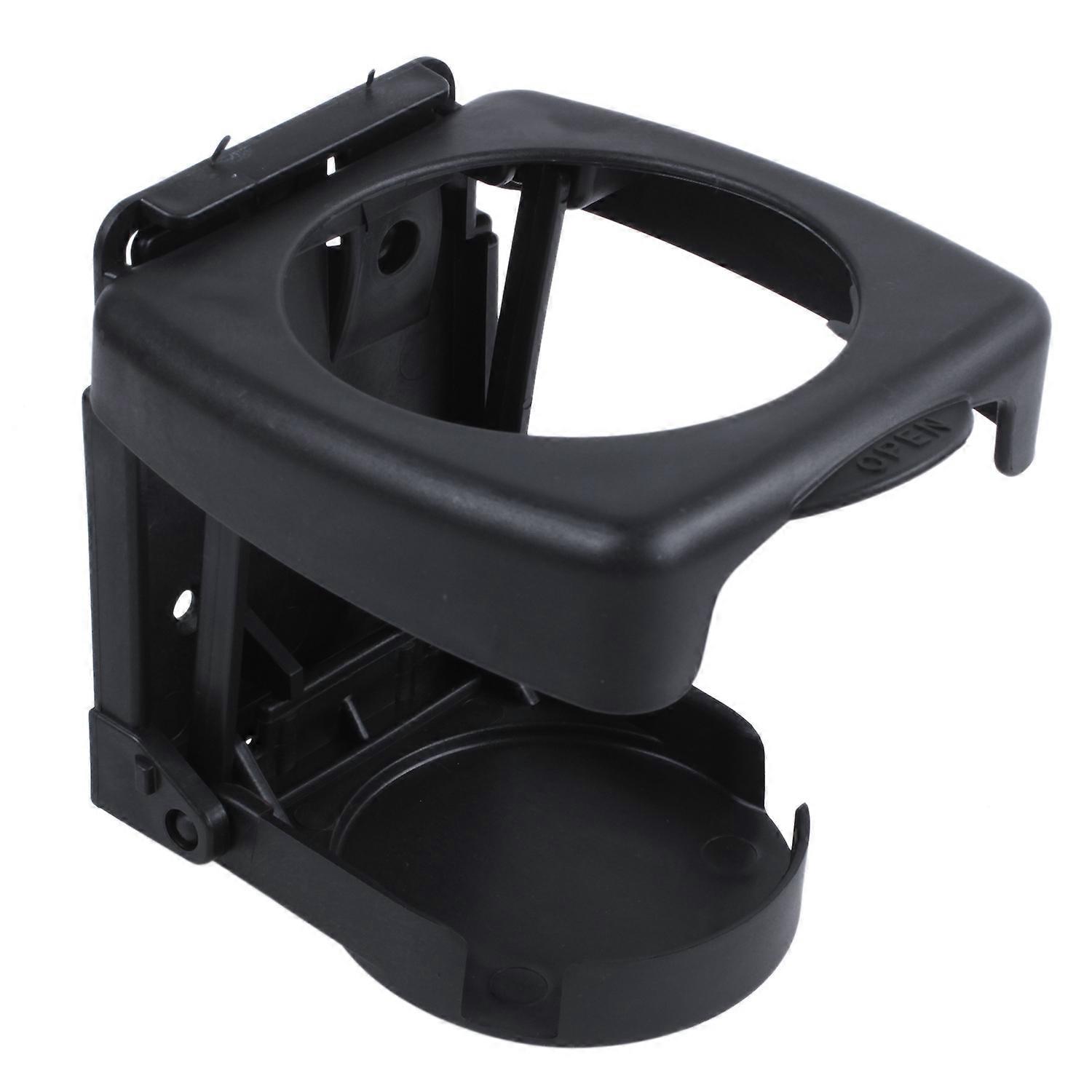 Black Plastic Folding Car Truck Drink Cup Can Bottle Holder Stand