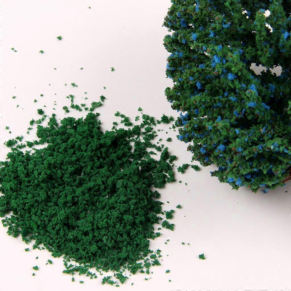 4x Granular Shape Foliage Powder Sponge Sheets for DIY Tree Model for Railroad