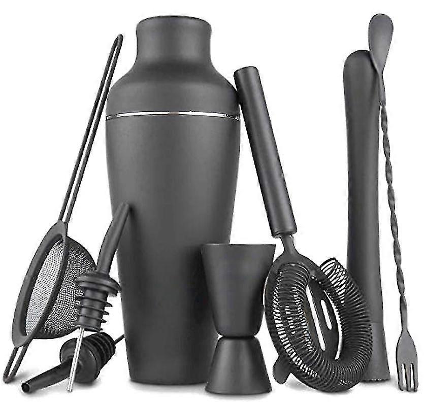 Bartender Kit Shaker Cocktail Shaker Sæt med rustfrit stål Bar Tools