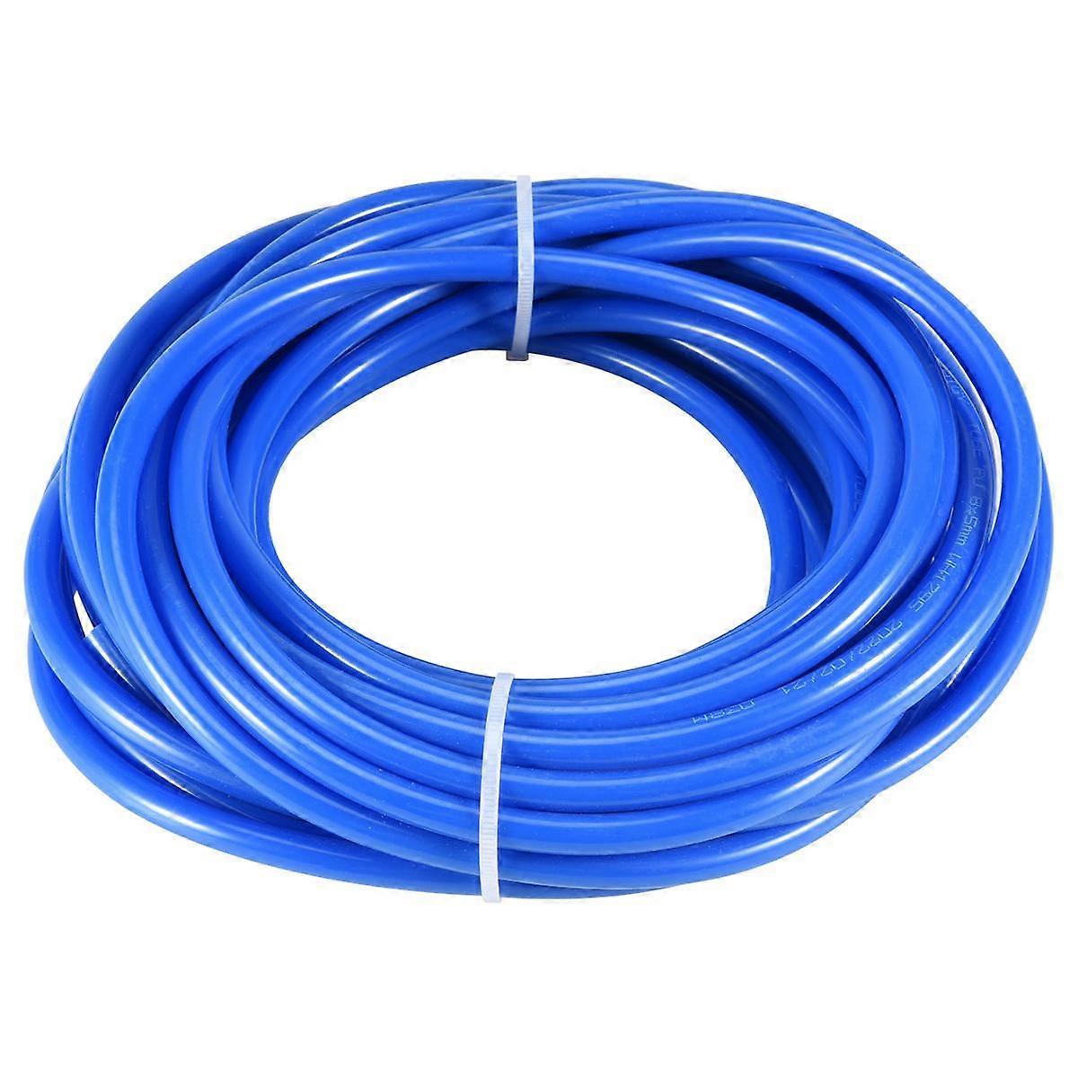 8 mm (OD) x 5 mm (ID) PU-luchtslang 10 meter blauw 10 m