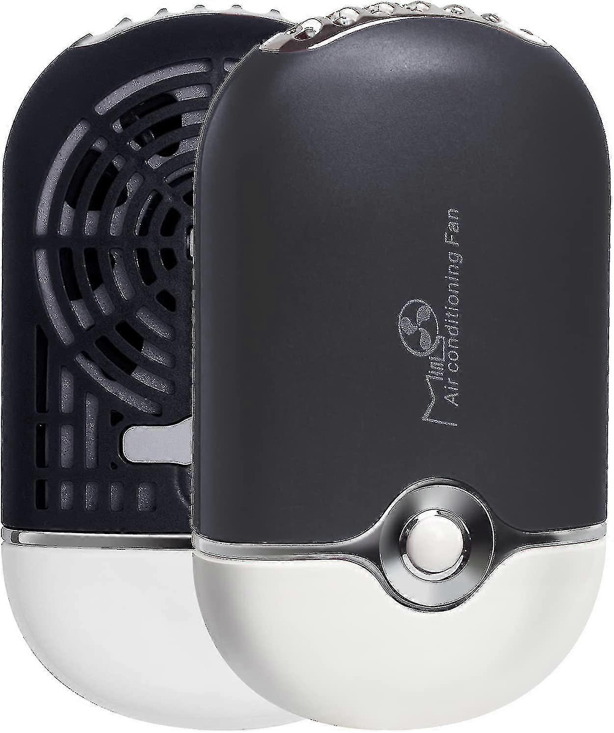 رموش مروحة مجفف رموش مروحة USB ميني مروحة محمولة، قابلة للشحن مروحة صغيرة الكهربائية تكييف الهواء منفاخ رموش مروحة لتمديد رموش (أسود)