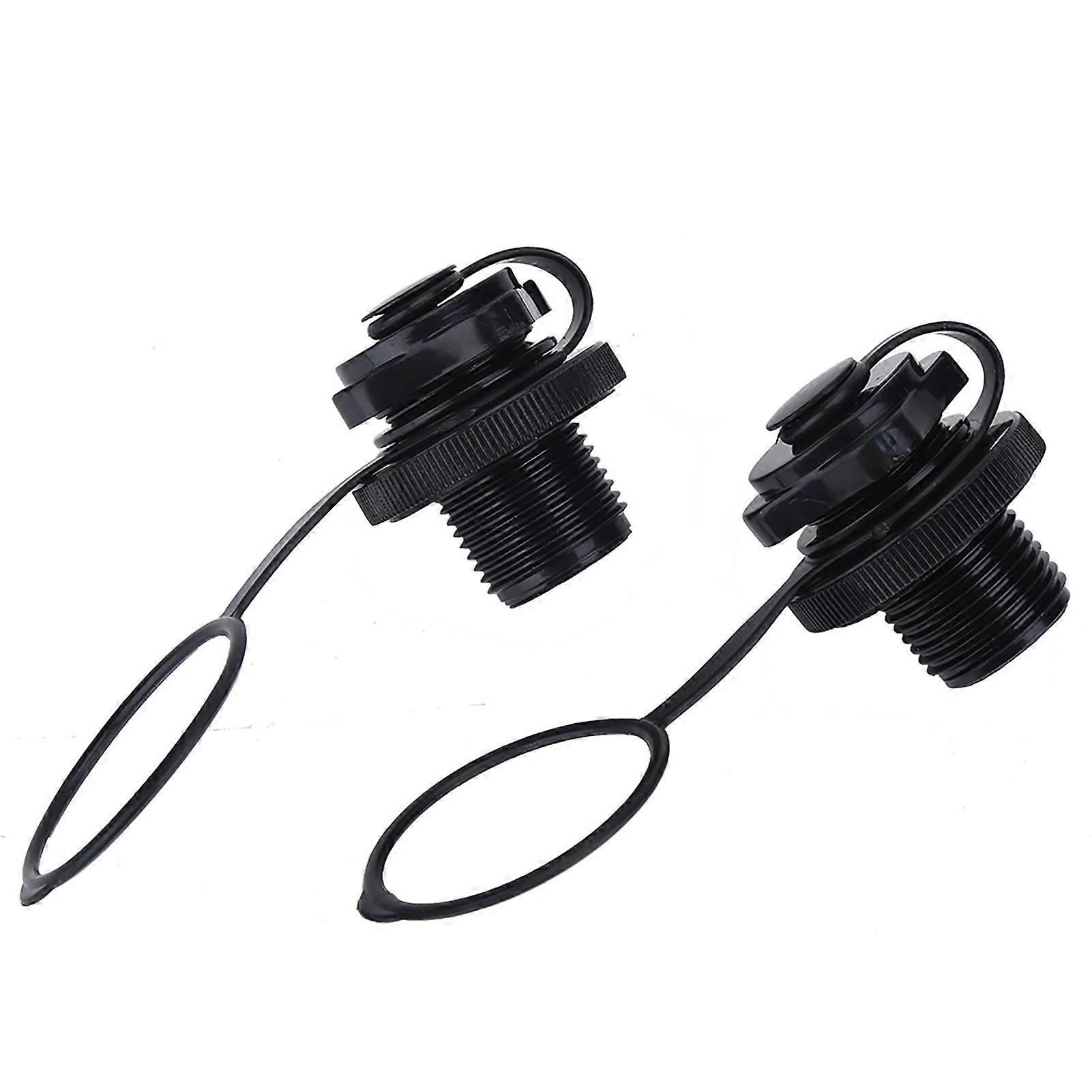 2pcs Replacement Screw Air Valve for Inflatable Rubber Dinghy Raft Pool Boat