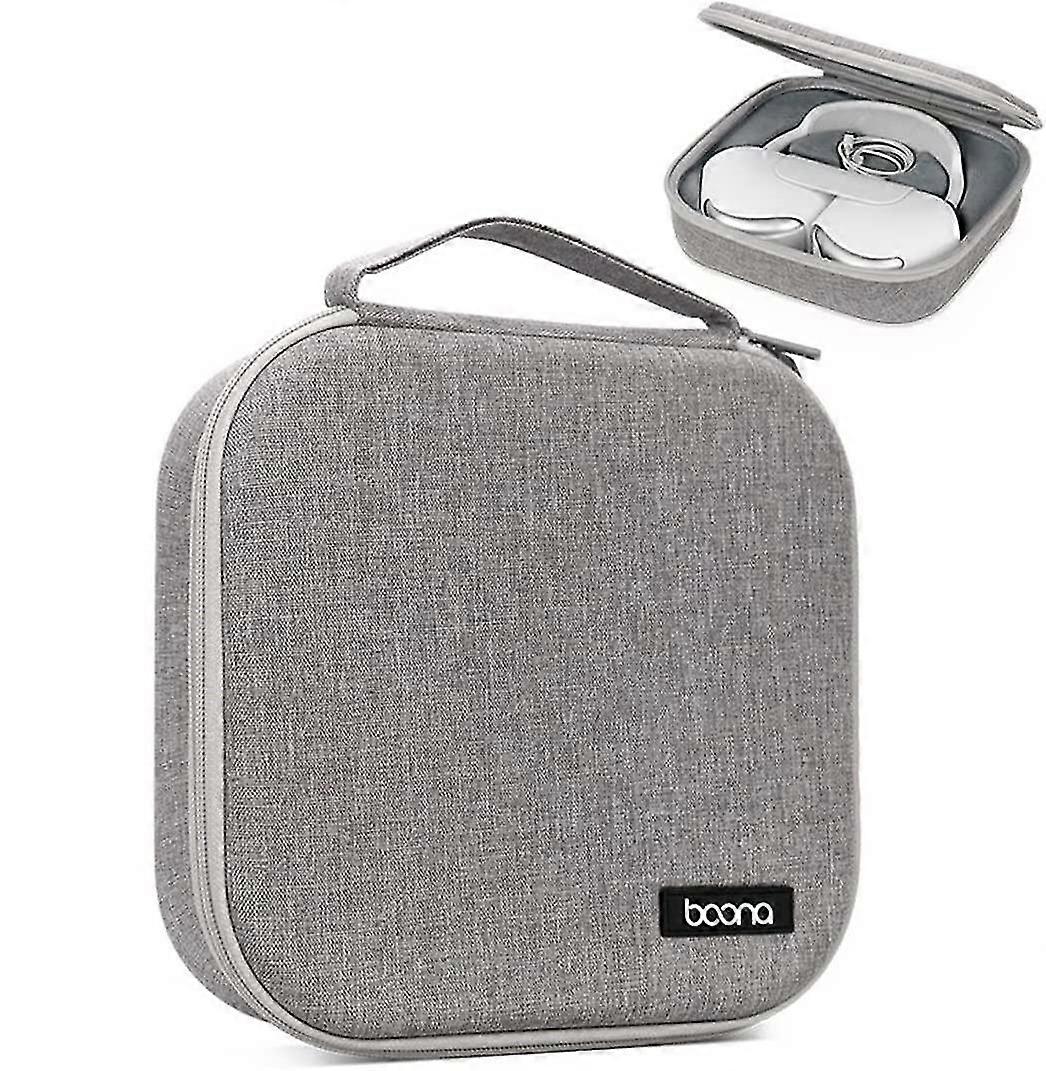 Suitable For Apple Airpods Max Headphones Storage Protection Bag Eva Hard Shell Material Compression Storage Box (grey)